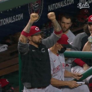 Nick Castellanos Cheering His Teammates GIF