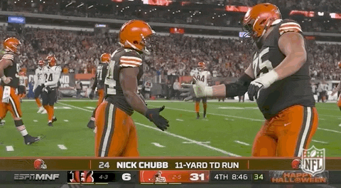 Nick Chubb 480 X 264 Gif GIF