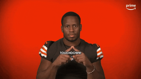 Nick Chubb 480 X 270 Gif GIF