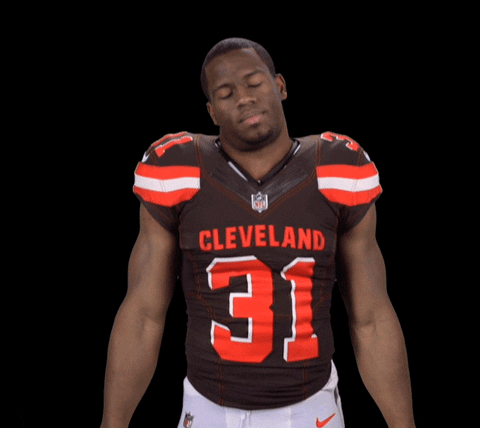 Nick Chubb Okay Hand Sign GIF