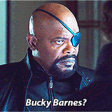 Nick Fury Bucky Barnes GIF