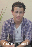 Nick Jonas You're The Best GIF