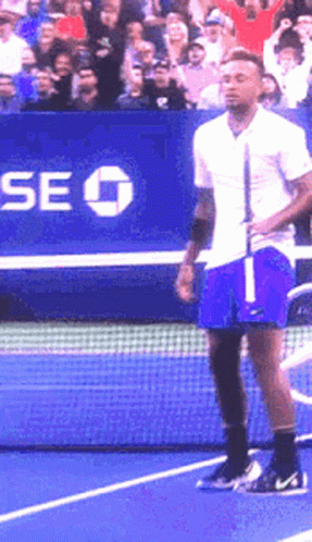 Nick Kyrgios Dancing On The Court GIF