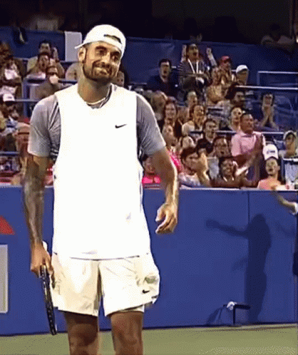 Nick Kyrgios Doesn't Know GIF