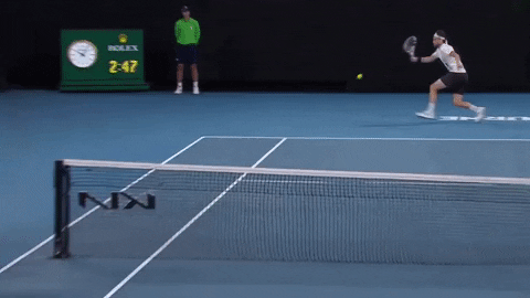 Nick Kyrgios In 1vs1 GIF