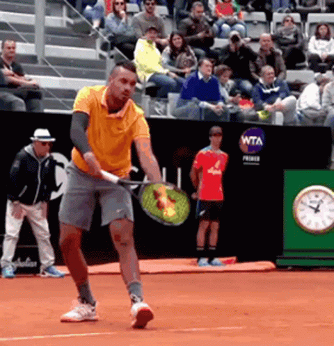 Nick Kyrgios Serving GIF