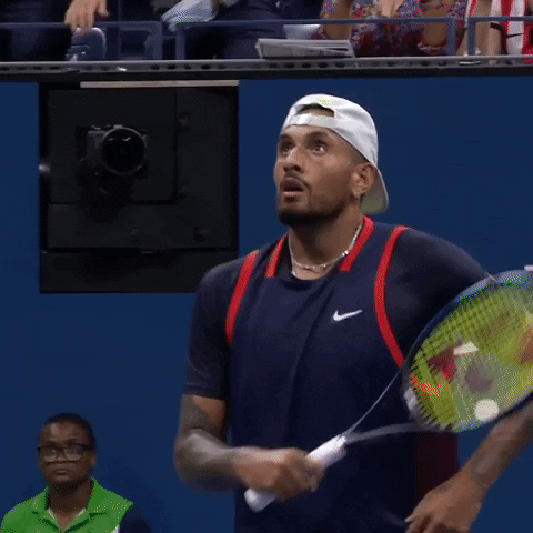 Nick Kyrgios Sighing GIF