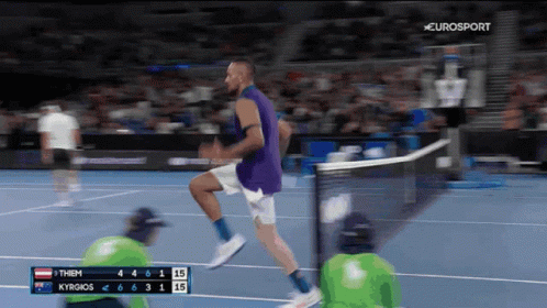 Nick Kyrgios Sprinting GIF