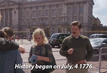 Nick Offerman Historia GIF