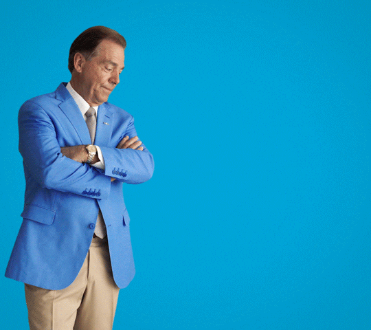 Nick Saban Got You Covered GIF