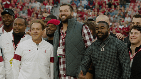 Nick Saban Group Picture GIF