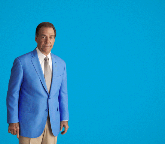 Nick Saban Nice Play GIF
