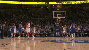 Nick Young Celebration Three Down GIF
