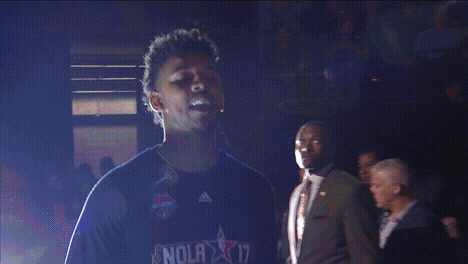 Nick Young Fan High Fives GIF