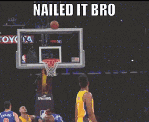 Nick Young Funny Lakers Nailed It Bro GIF