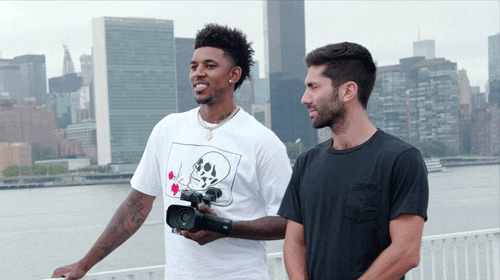 Nick Young Side Glance GIF