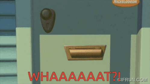 Nickelodeon Cartoon Behind Door
