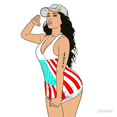Nicki Minaj Anaconda Animation GIF