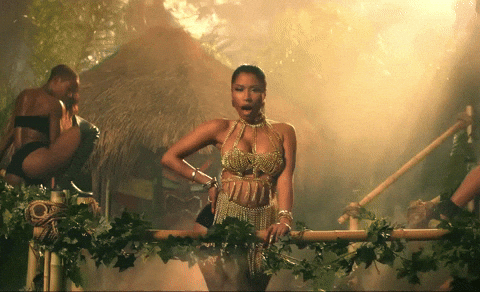 Nicki Minaj Anaconda Music Video GIF