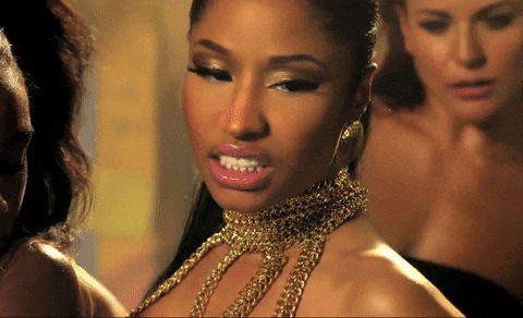 Nicki Minaj Fierce Anaconda GIF