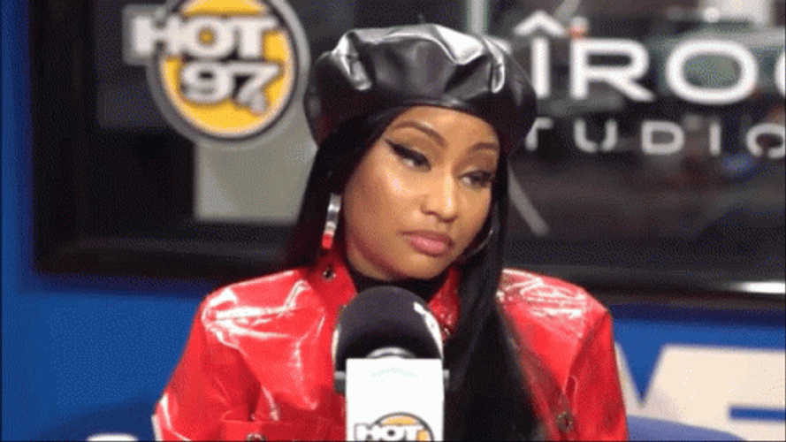 Nicki Minaj Hot 97 Interview GIF 