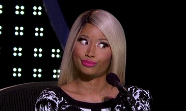 Nicki Minaj Side Eye Meme GIF