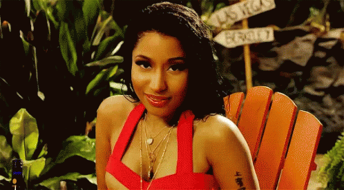 Nicki Minaj Smile Anaconda Music Video GIF