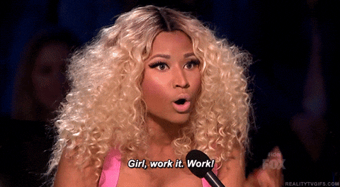 Nicki Minaj Stud With Heart Of Gold GIF