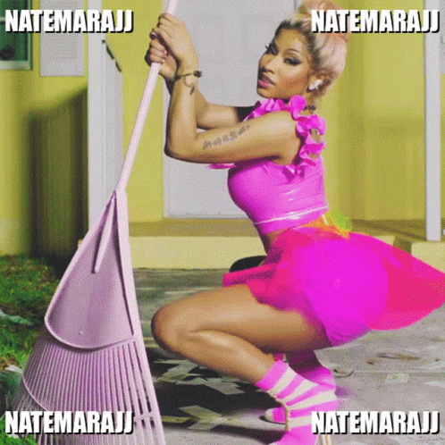 Nicki Minaj Twerk Yo Gotti Rake It Up GIF