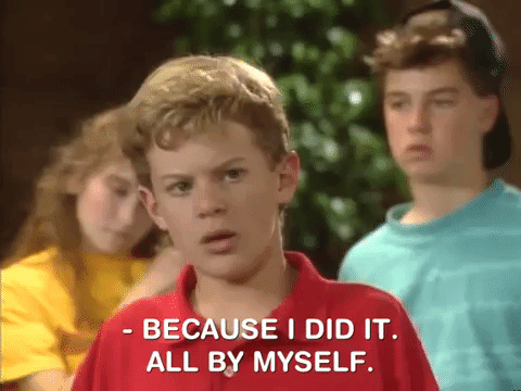 Nicksplat All By Myself GIF