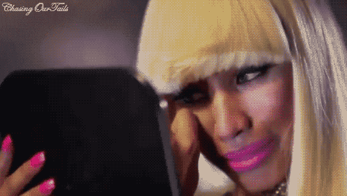 Nicky Minaj Crying Little GIF