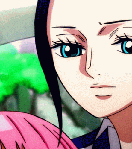 Nico Robin Hugging A Friend GIF