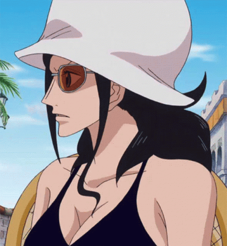 Nico Robin Stay Quiet GIF