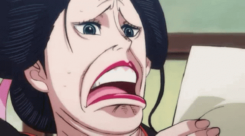 Nico Robin Shocked Reading The Letter GIF