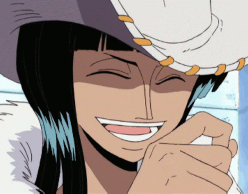 Nico Robin Cute Smile GIF
