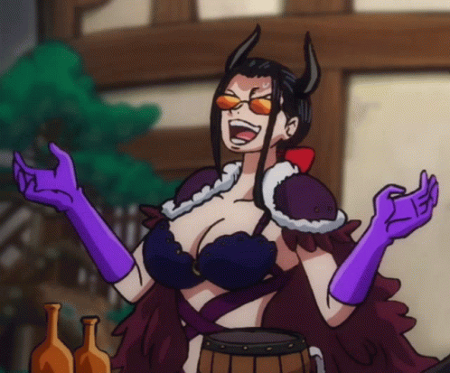 Nico Robin Evil Laugh GIF