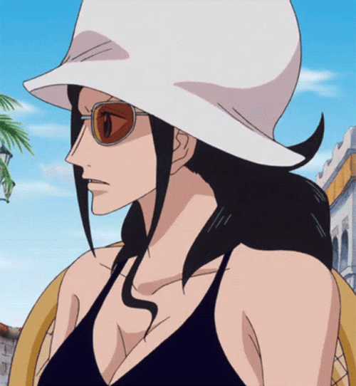 Nico Robin Stay Quiet GIF