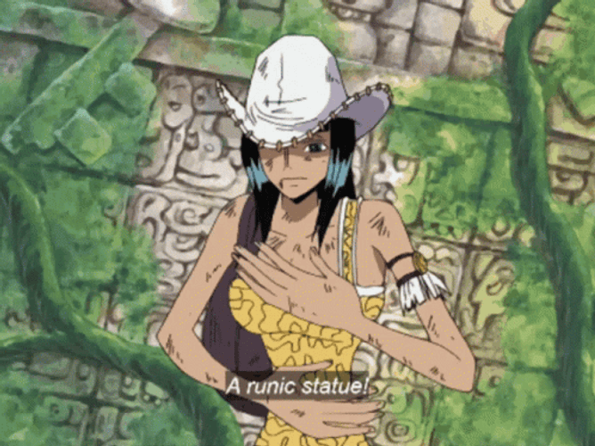 Nico Robin Veinte Fleur Power GIF