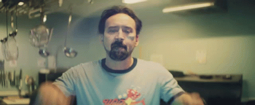Nicolas Cage Energetic Dance GIF