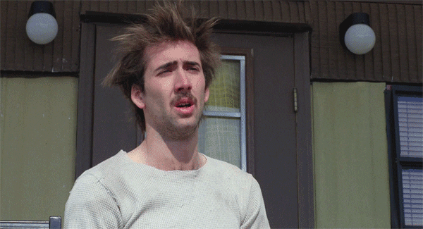 Nicolas Cage Confused Bad Hair Day GIF