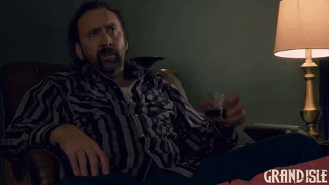 Nicolas Cage Drinking Time Pedro Pascal GIF