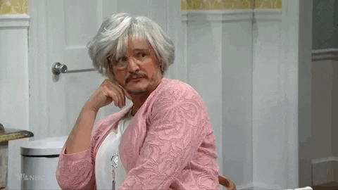 Nicolas Cage Pedro Pascal As Old Woman GIF