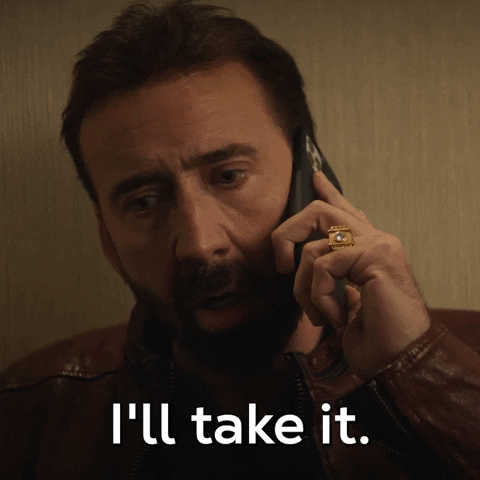 Nicolas Cage Phone Call I'll Take It GIF