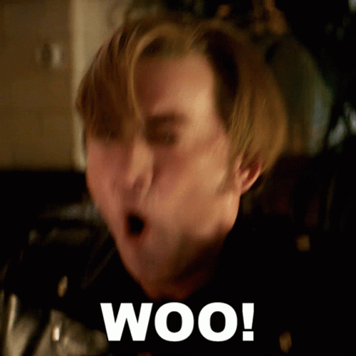 Nicolas Cage Relieved Scream  GIF