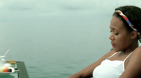 Nicole Beharie Chewing Gum GIF