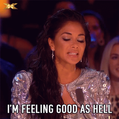 Nicole Kerzinger I'm Feeling Good As Hell GIF