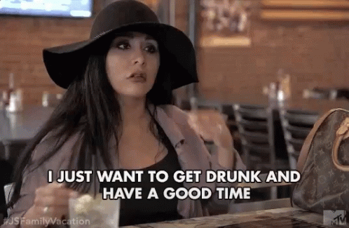 Nicole Snooki Polizzi Get Drunk GIF