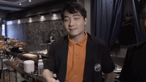 Nigel Ng Food Flip From Pan GIF