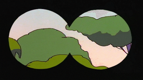 Nigel Thornberry Spying Wild GIF