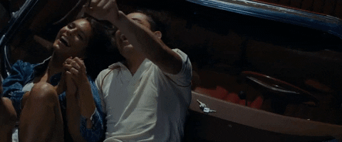 Night Car Date GIF